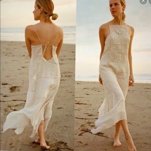 Doen Handkerchief Dress - Crème, Medium, NWT